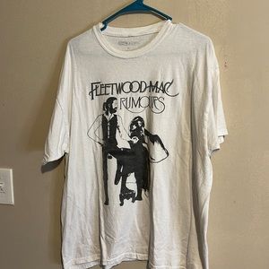 Fleetwood Mac Rumors Album Cover Band T-Shirt